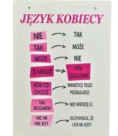 tabliczka-okazjonalna-zawieszka-nadruk-jezyk-kobiecy