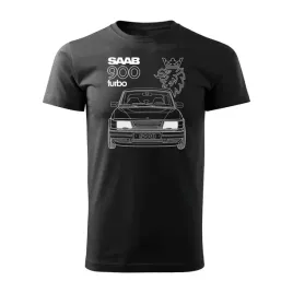 koszulka-z-samochodem-saab-900-turbo-saab-krokodyl-meska-czarna