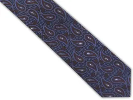 granatowo-brazowy-krawat-we-wzor-paisley-d352