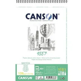 szkicownik-na-spirali-canson-1557-a5-50k-120g