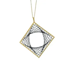 naszyjnik-srebrny-pozlacany-kwadrat-bonds-gold-and-black