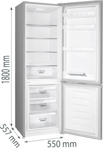 lodowka-gorenje-rk58dps4-szary-180cm-269-l-3-szuflady-crispzone-ecomode-stan-nowy