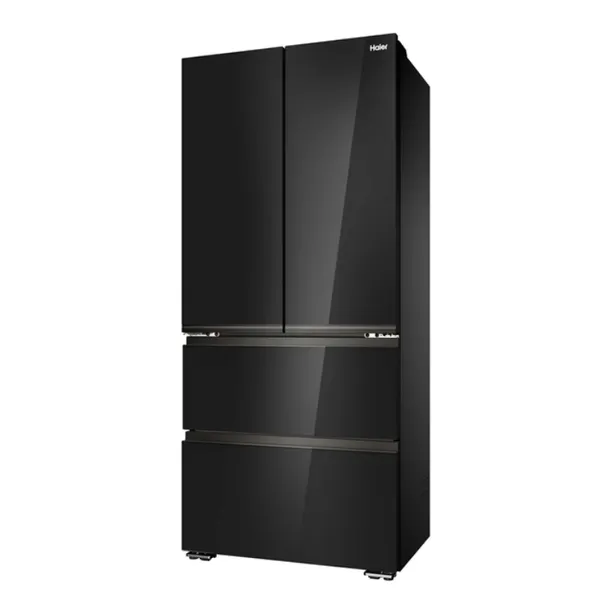 lodowka-haier-nofrost-french-door-hfkr7819dngb-spacefit-czarne-szklo-190cm-szerokosc-produktu-83-cm