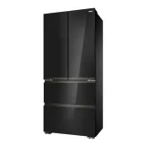 lodowka-haier-nofrost-french-door-hfkr7819dngb-spacefit-czarne-szklo-190cm-szerokosc-produktu-83-cm