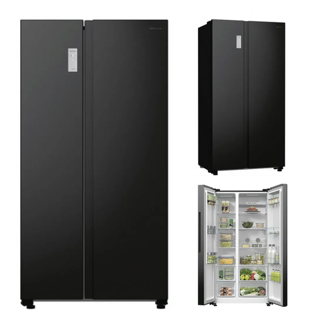 lodowka-side-by-side-550l-pelny-no-frost-czarna-funkcja-convert-sbs-stan-nowy