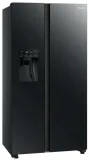 lodowka-sidebyside-no-frost-178-6cm-562l-czarna-szklo-dystrybutor-kostkarka-stan-nowy