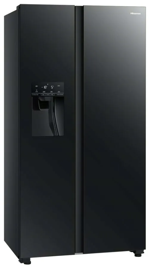 lodowka-sidebyside-no-frost-178-6cm-562l-czarna-szklo-dystrybutor-kostkarka-stan-nowy