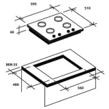plyta-hoover-hhg6br4wvx-model-hhg6br4wvx