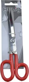 nozyczki-polkrawieckie-ergonomiczne-czerwone-18cm