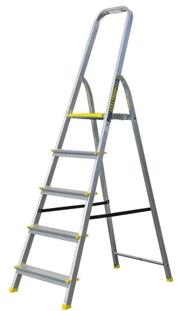 DRABINA ALUMINIOWA DOMOWA 5-STOPNIOWA 120KG BS-DA5 BAYERSYSTEM