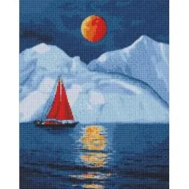 ideyka-diamentowa-mozaika-czerwony-zaglowiec-40x50cm