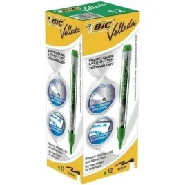 bic-marker-suchoscieralny-velleda-zielony-zielony-12-szt