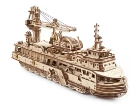 puzzle-3d-statek-badawczy-ugears-drewniany