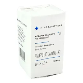 kompresy-z-gazy-niejalowe-5x5cm-13n-8w-100szt-intramed