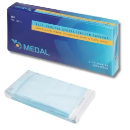 Zdjęcie produktu TOREBKI DO STERYLIZACJI MEDAL 135x250mm 200szt.