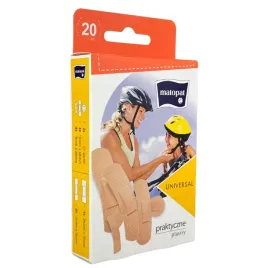 Zdjęcie produktu Plastry z opatrunkiem MIX 20szt. Matopat