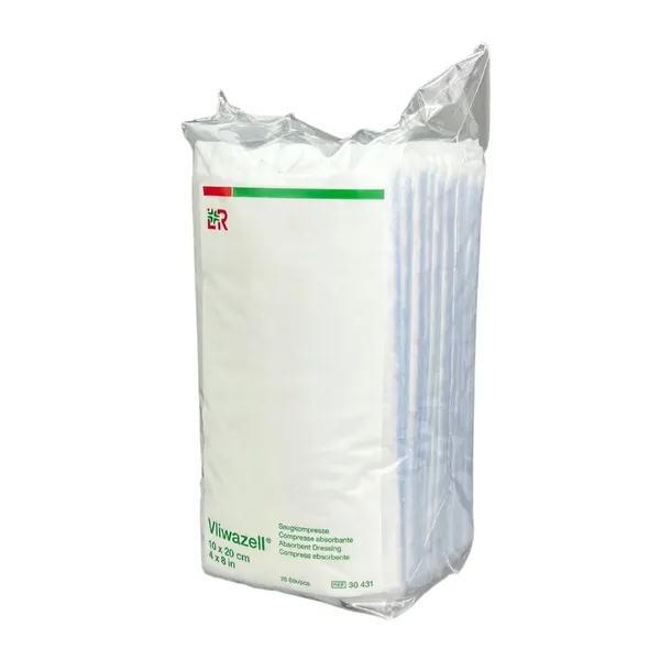 Opatrunek wysokochłonny Vliwazell 10x20cm 25szt