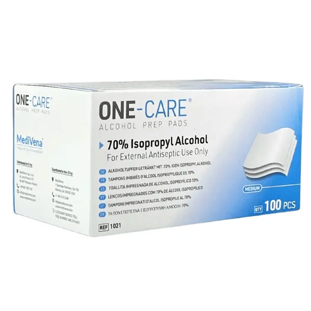 Gaziki odkażające nasączone alkoholem One-Care