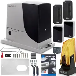 zestaw-naped-do-bram-nice-robus-1000-2xpilot-lampa