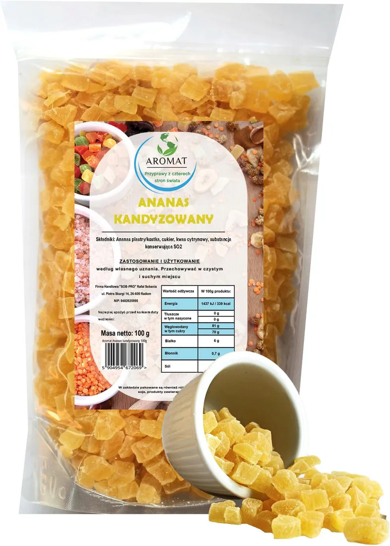 ananas-kandyzowany-kostka-aromat-100g-pyszny