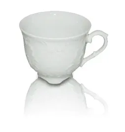 filizanka-kawy-herbaty-biala-cmielow-rococo-250ml