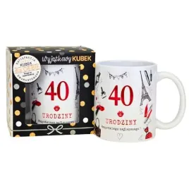 kubek-na-40-urodziny-dla-kobiety-czerwony-3309-ur16-40