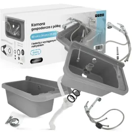 komora-gospodarcza-zlew-60-cm-szary-bateria-polka