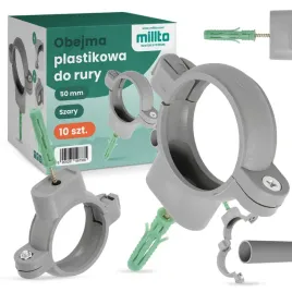 10x-obejma-uchwyt-rur-kanalizacji-plastik-50-mm
