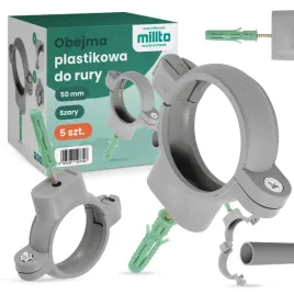 5x-obejma-uchwyt-rur-kanalizacji-plastik-50-mm