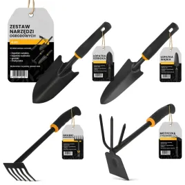 zestaw-narzedzi-ogrodu-4szt-lopatki-ogrodowa-x2-grabki-motyczka-dziabka-2w1