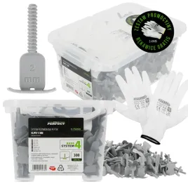 system-poziomowania-plytek-klipsy-rekawice-300szt