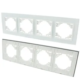 ramka-wlacznika-gniazd-szklana-swiatla-poczworna