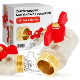 zawor-kulowy-zaworek-motylkowy-kurek-1-2-gw-x-1-2-gz-dlawikiem-odcinajacy