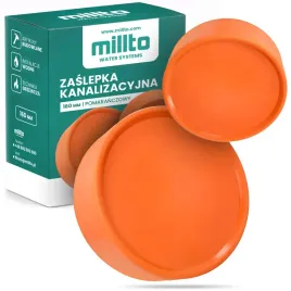 zaslepka-kanalizacyjna-160-pomaranczowa-korek