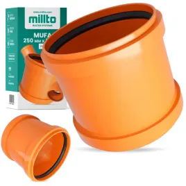 mufa-kanalizacyjna-250-pomaranczowa-rura-lacznik