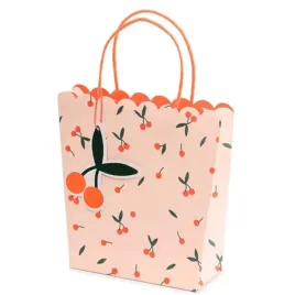 torebka-prezentowa-wisienki-pomaranczowy-partydeco-23x22-cm