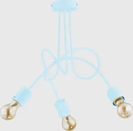 lampa-sufitowa-tango-blue-3xe27-niebieska