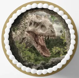 oplatek-waflowy-dinozaur-dinozaury-rex-dominus-dinus-park-jurajski-20cm
