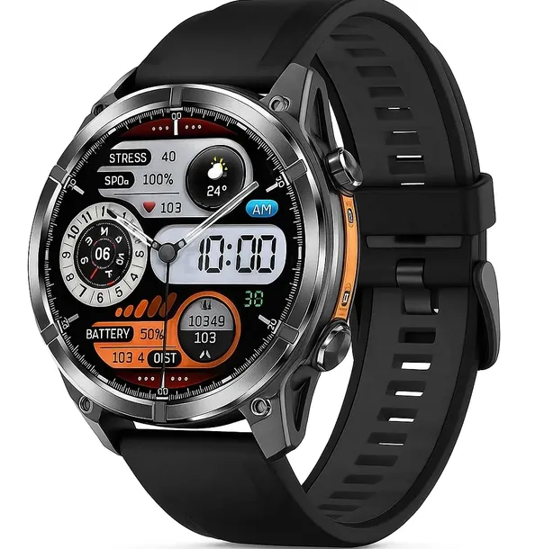 Zegarek SMARTWATCH HD300 Męski Wodoodporny IP67 Rozmowy MENU PL Kompas SOS