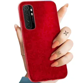 etui-do-xiaomi-mi-note-10-lite-wzory-czerwone-serca-roze-obudowa-pokrowiec
