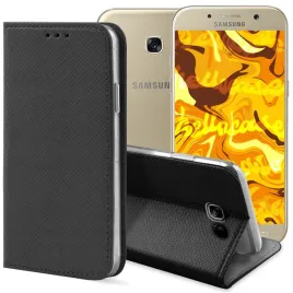 etui-z-klapka-do-samsung-galaxy-a5-2017-czarne-zamykane-magnetyczne-kabura