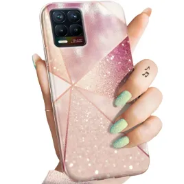 etui-do-realme-8-8-pro-wzory-rozowe-zloto-roz-obudowa-pokrowiec-case