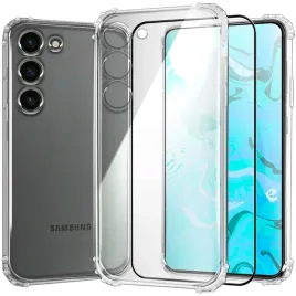 etui-do-samsung-galaxy-s23-przezroczyste-pancerne-silikonowe-szklo-5d