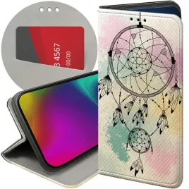 etui-z-klapka-do-iphone-12-pro-max-wzory-boho-lapacz-snow-piora-futeral