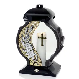 elegancki-okragly-znicz-z-ozdobna-kratka-i-kwiatem-lilii-zloty