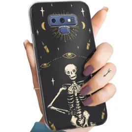 etui-do-samsung-galaxy-note-9-wzory-czaszka-szkielety-memento-mori-gotyk