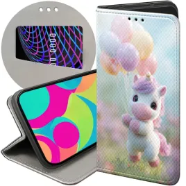 etui-z-klapka-do-xiaomi-redmi-note-9-wzory-jednorozec-bajki-ksiezniczki