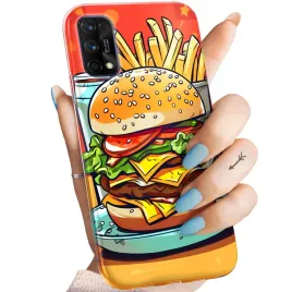 etui-do-realme-7-pro-wzory-hamburger-burgery-fast-food-jedzenie-obudowa