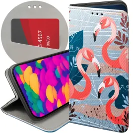 etui-z-klapka-do-xiaomi-redmi-note-9-wzory-flaming-flamingi-ptaki-futeral