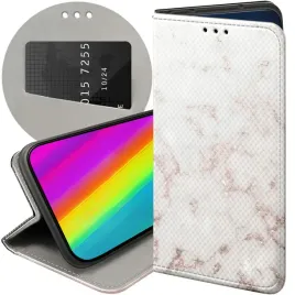 etui-z-klapka-do-xiaomi-redmi-note-9-wzory-biale-kamien-ksztalty-futeral